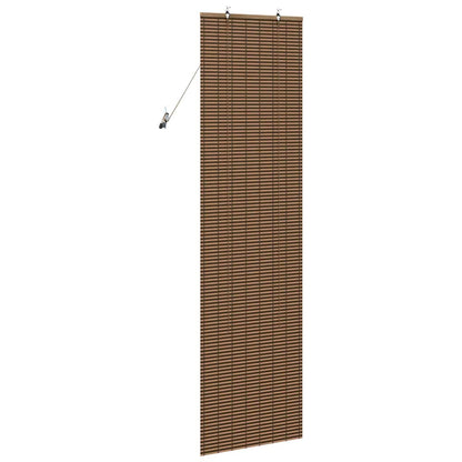 Tenda a rullo Marrone 60 x 220 cm Bambù