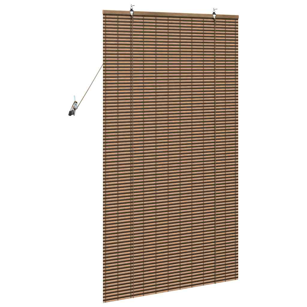 Tenda a rullo con tende Marrone 90 x 160 cm Bambù | homemem39