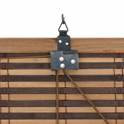 Tenda a rullo con tende Marrone 100 x 160 cm Bambù | homemem39