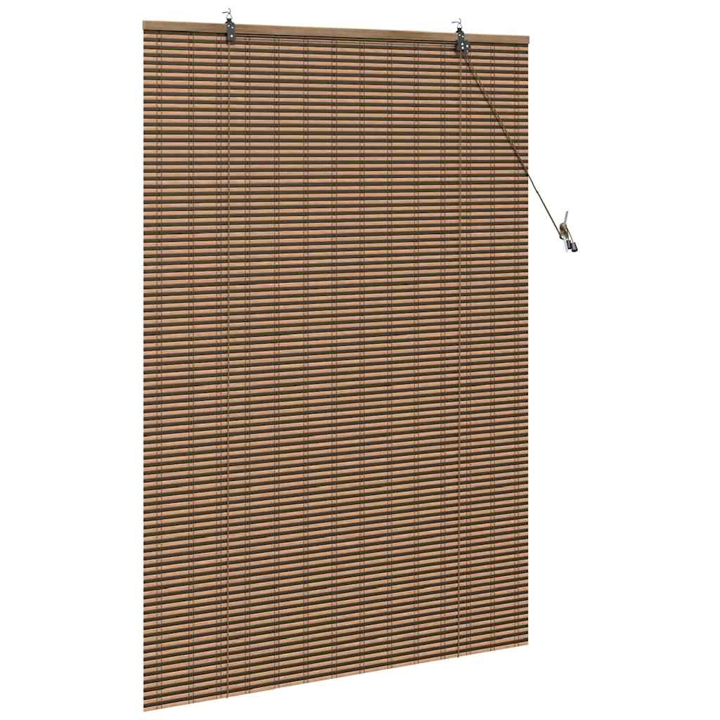 Tenda a rullo con tende Marrone 100 x 160 cm Bambù | homemem39