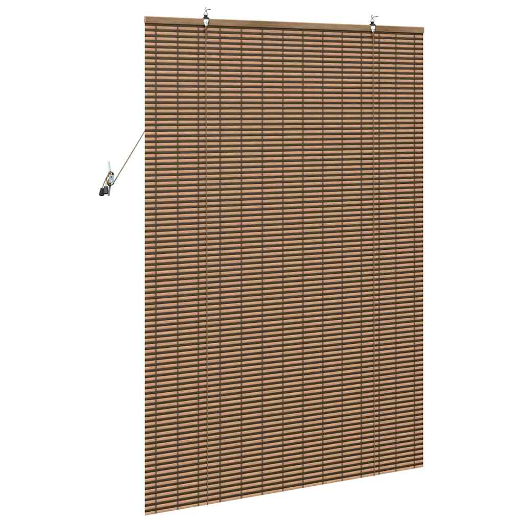 Tenda a rullo con tende Marrone 100 x 160 cm Bambù | homemem39