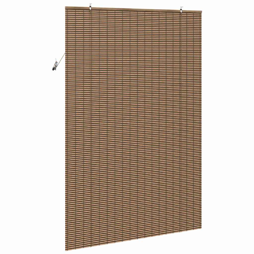 Tenda a rullo con tende Marrone 140 x 220 cm Bambù | homemem39