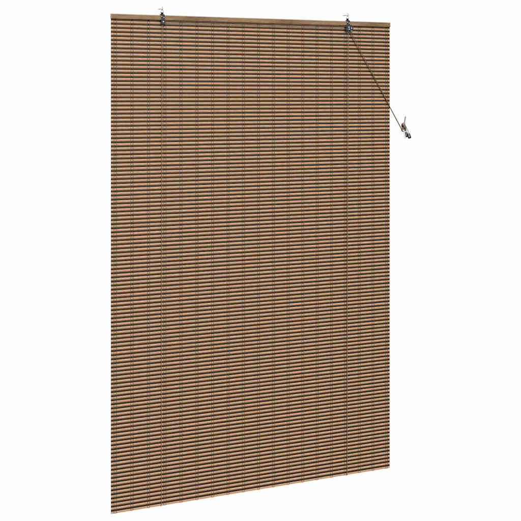 Tenda a rullo con tende Marrone 150 x 220 cm Bambù | homemem39