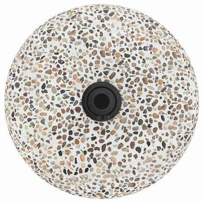 Base per ombrellone pietra a ciottoli 45 x 45 x 40 cm