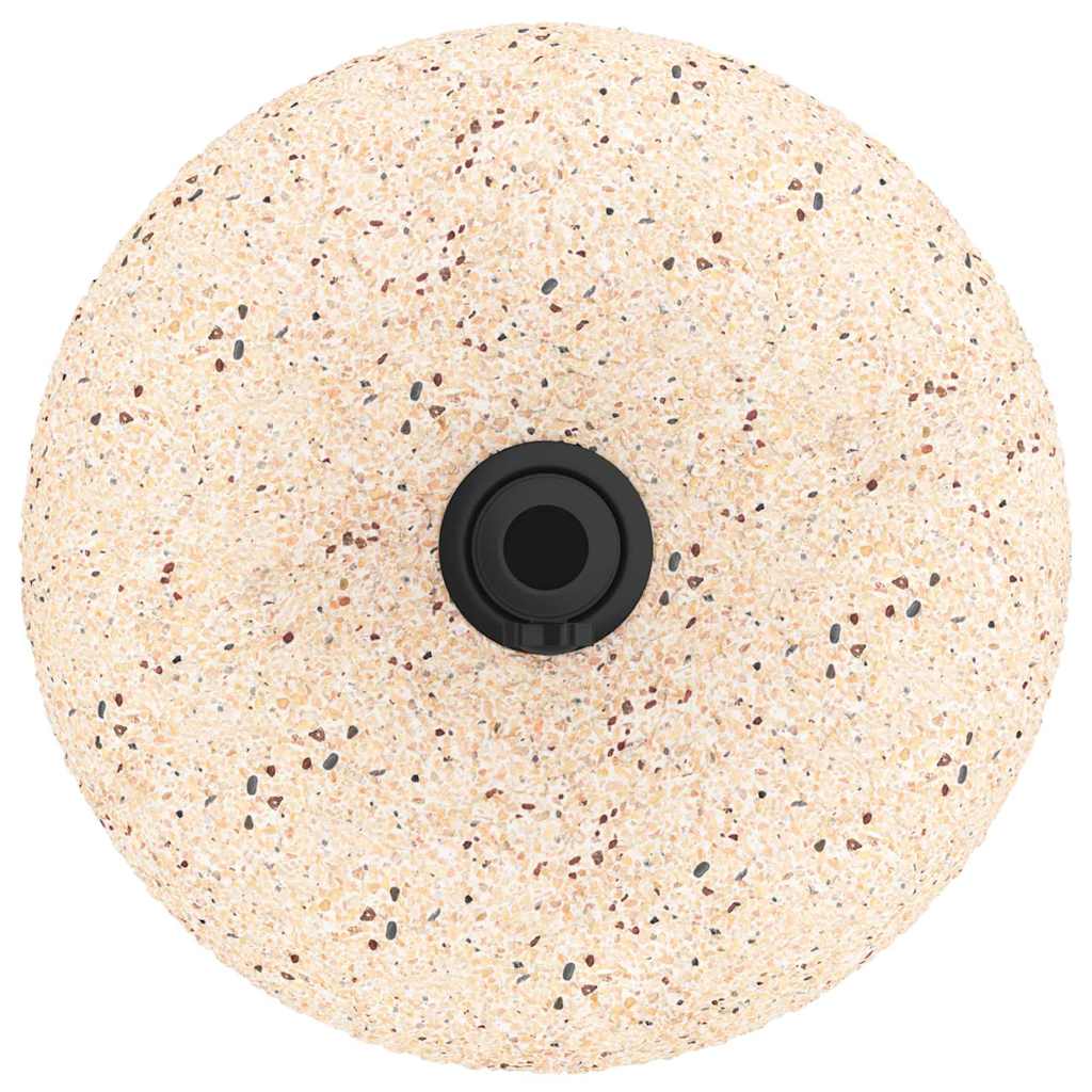 Base per ombrellone Giallo e Nero 45 x 45 x 40 cm - homemem39