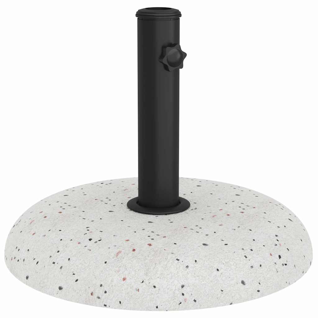 Base per ombrellone Bianco e Nero 45 x 45 x 40 cm - homemem39