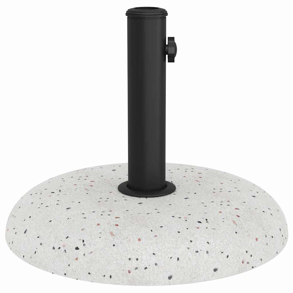 Base per ombrellone Bianco e Nero 45 x 45 x 40 cm - homemem39
