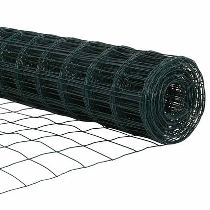 Recinzione Euro Verde 0,4 x 10 m Ferro rivestito in PVC