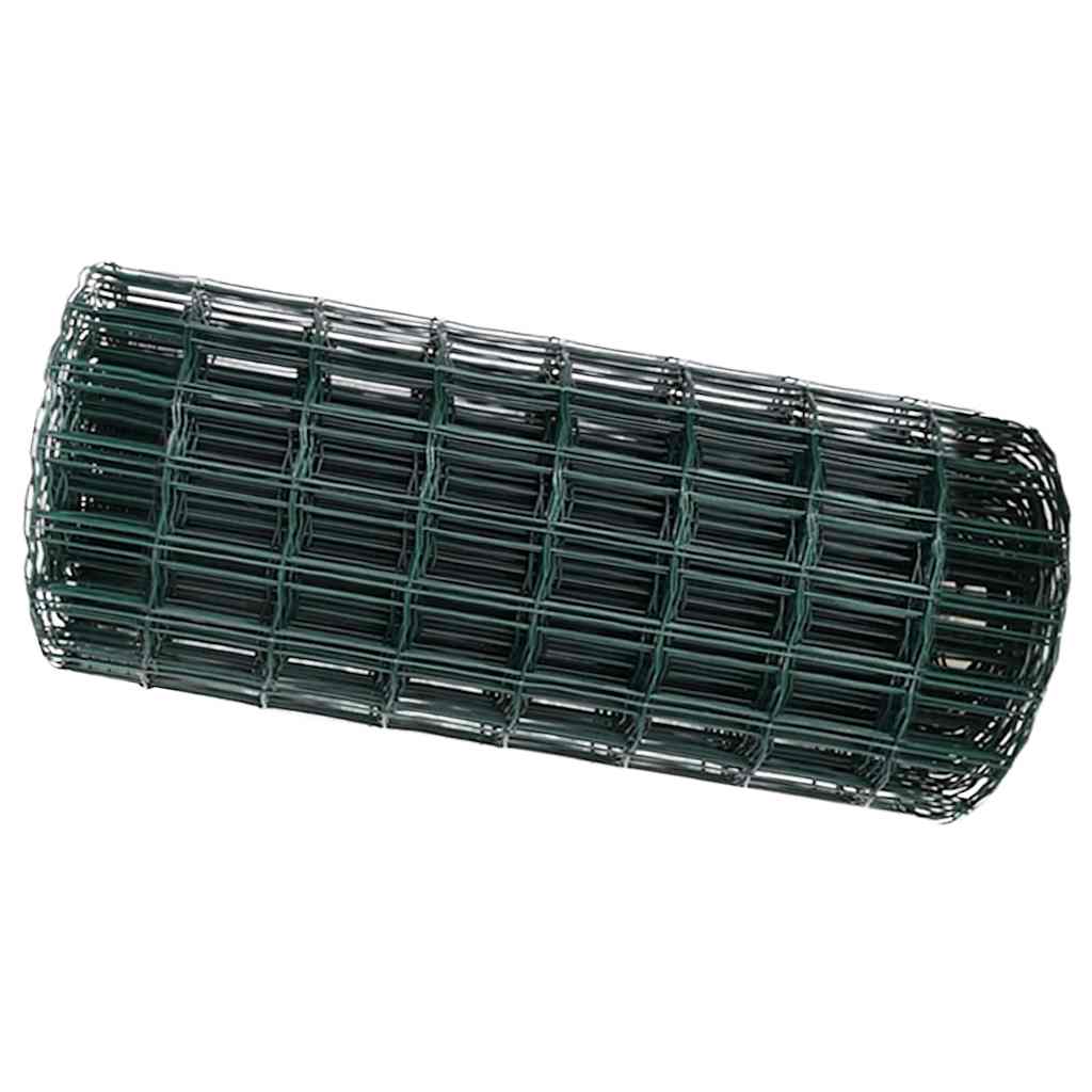 Recinzione Euro Verde 0,4 x 10 m Ferro rivestito in PVC