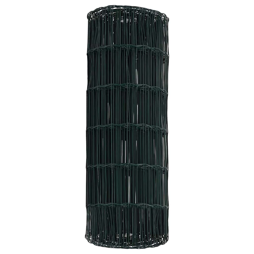 Recinzione Euro Verde 0,4 x 10 m Ferro rivestito in PVC