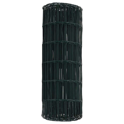 Recinzione Euro Verde 0,4 x 10 m Ferro rivestito in PVC