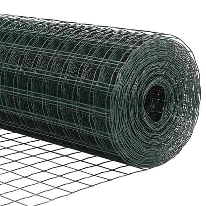 Recinzione Euro Verde 1 x 25 m Ferro rivestito in PVC | homemem39