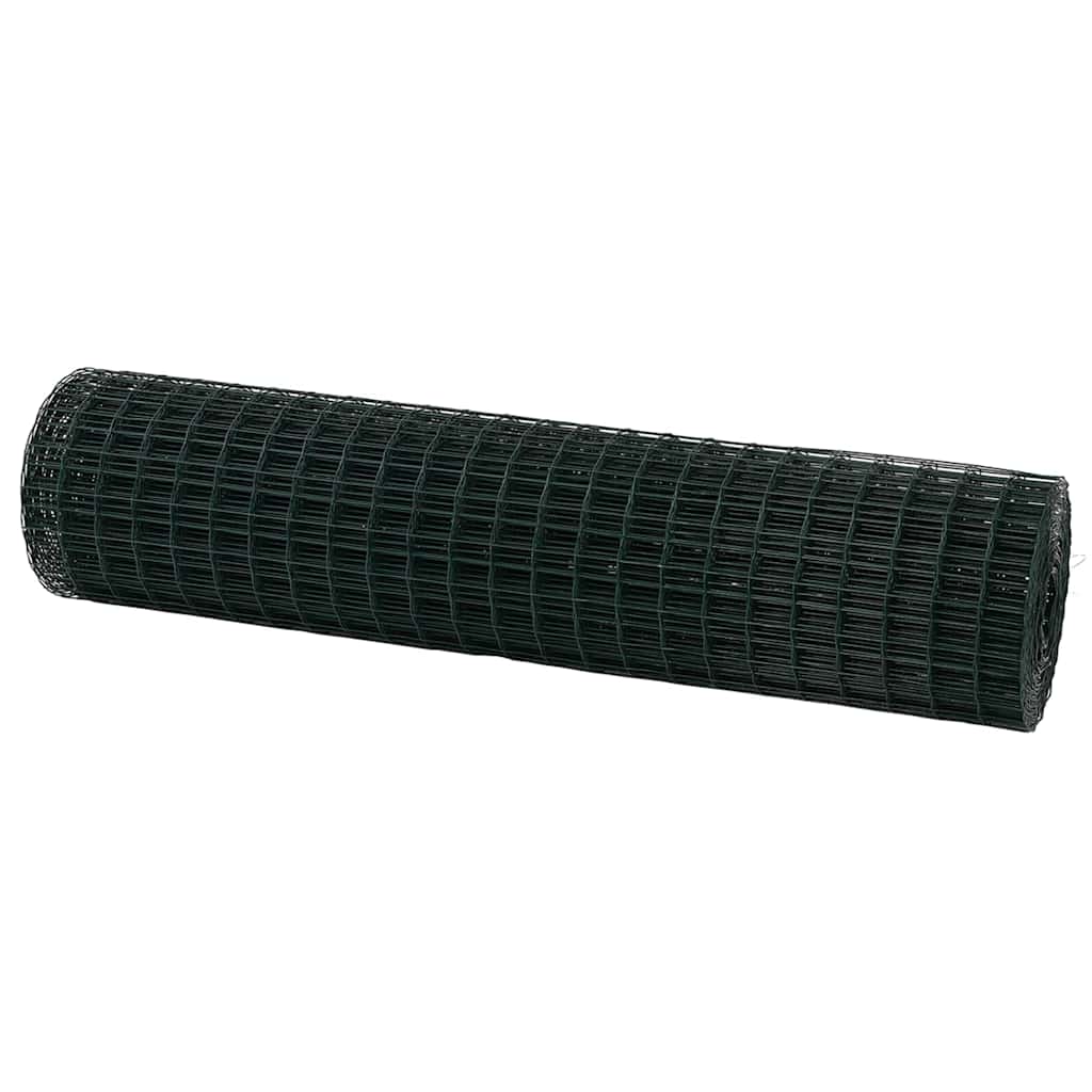 Recinzione Euro Verde 1 x 25 m Ferro rivestito in PVC | homemem39