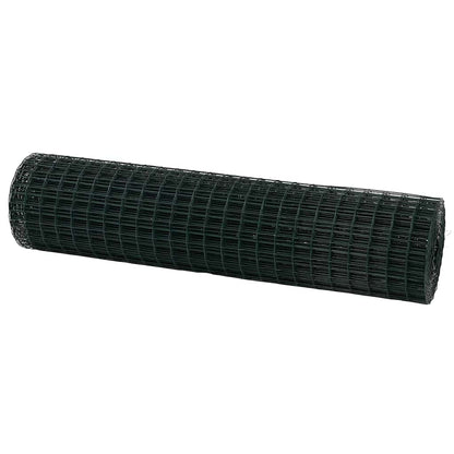 Recinzione Euro Verde 1 x 25 m Ferro rivestito in PVC | homemem39