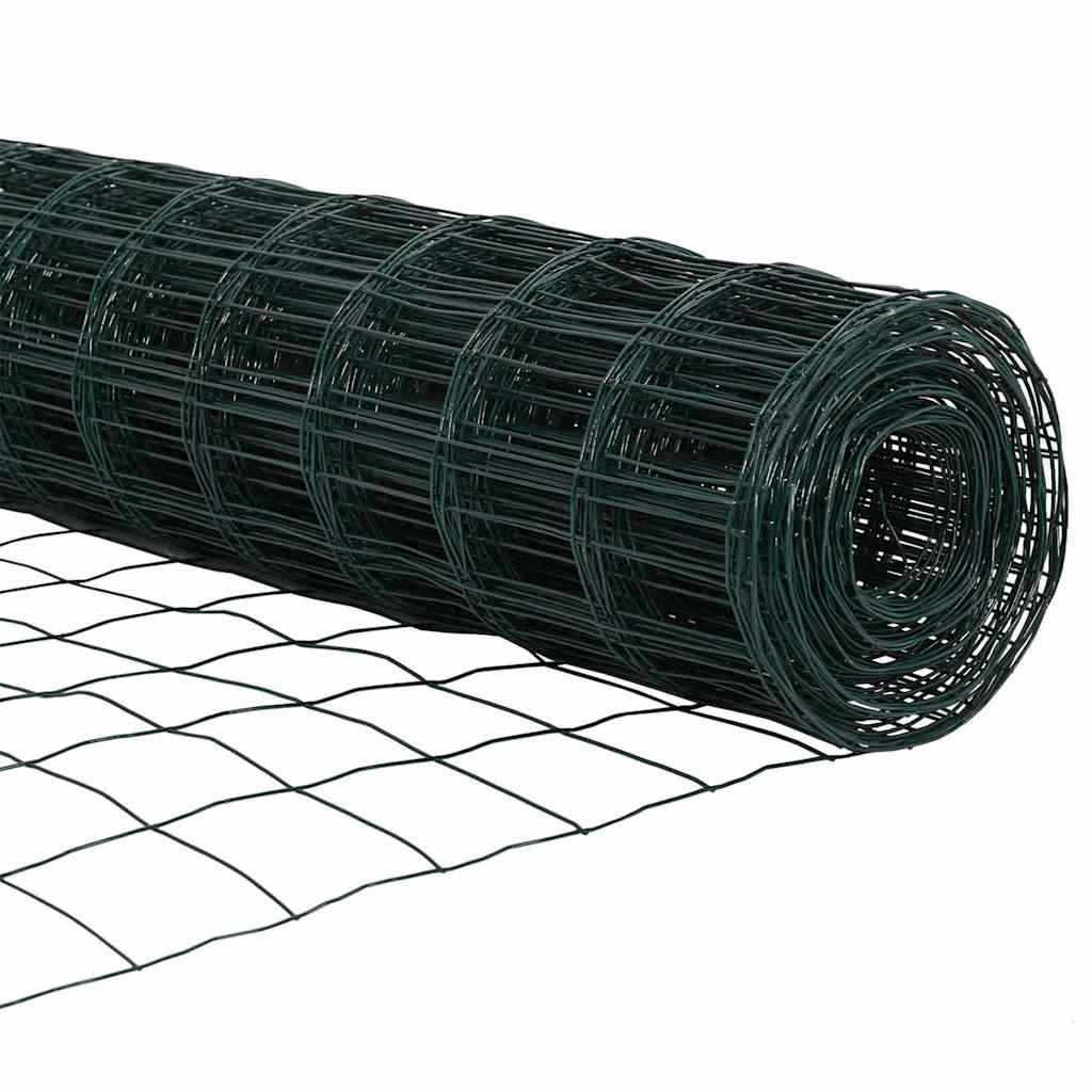 Recinzione Euro Verde 0,4 x 50 m Ferro rivestito in PVC | homemem39