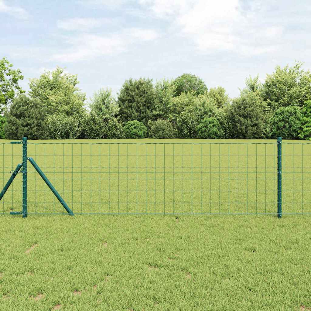Recinzione Euro Verde 0,4 x 50 m Ferro rivestito in PVC | homemem39