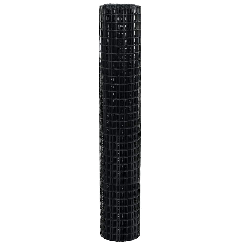 Recinzione Euro Grigio 1,6 x 10 m Ferro rivestito in PVC | homemem39