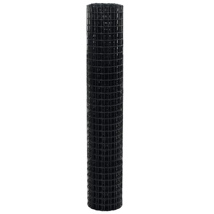 Recinzione Euro Grigio 1,6 x 10 m Ferro rivestito in PVC | homemem39