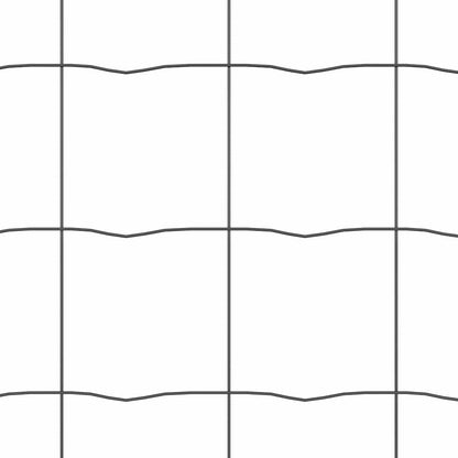 Recinzione Euro Grigio 1,4 x 10 m Ferro rivestito in PVC | homemem39