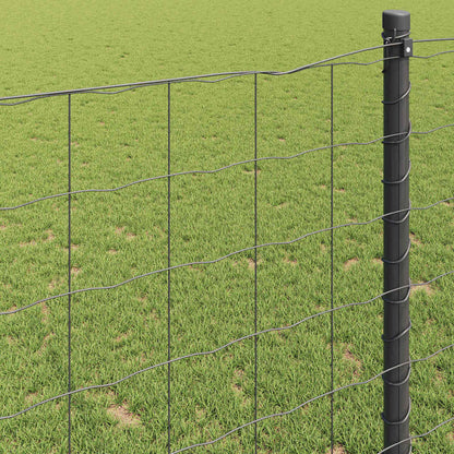 Recinzione Euro Grigio 1,4 x 10 m Ferro rivestito in PVC | homemem39
