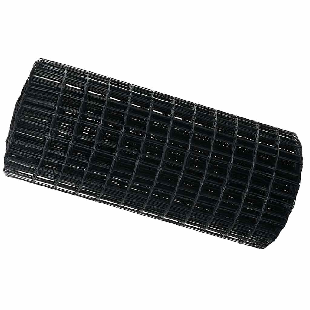 Recinzione Euro Grigio 0,4 x 25 m Ferro rivestito in PVC | homemem39