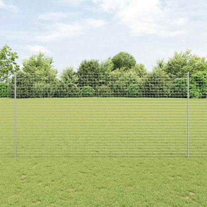 Palo della recinzione 22 pcs Argento 200 cm Acciaio | homemem39