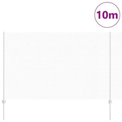 Recinzione in filo saldato per esterni con pali 10 x 1,6 m Rete
