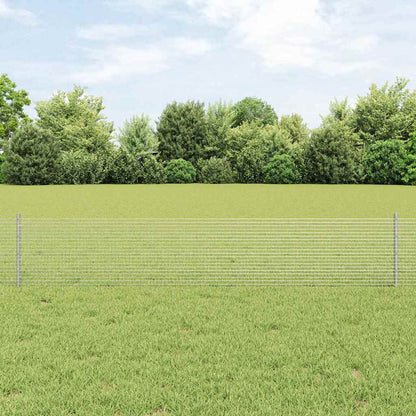 Recinzione in filo saldato per esterni con pali 25 x 0,4 m Rete