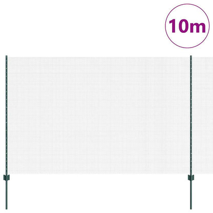Recinzione in filo saldato per esterni con pali 10 x 1,6 m Rete