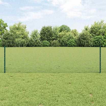 Recinzione in filo saldato per esterni con pali 25 x 0,6 m Rete