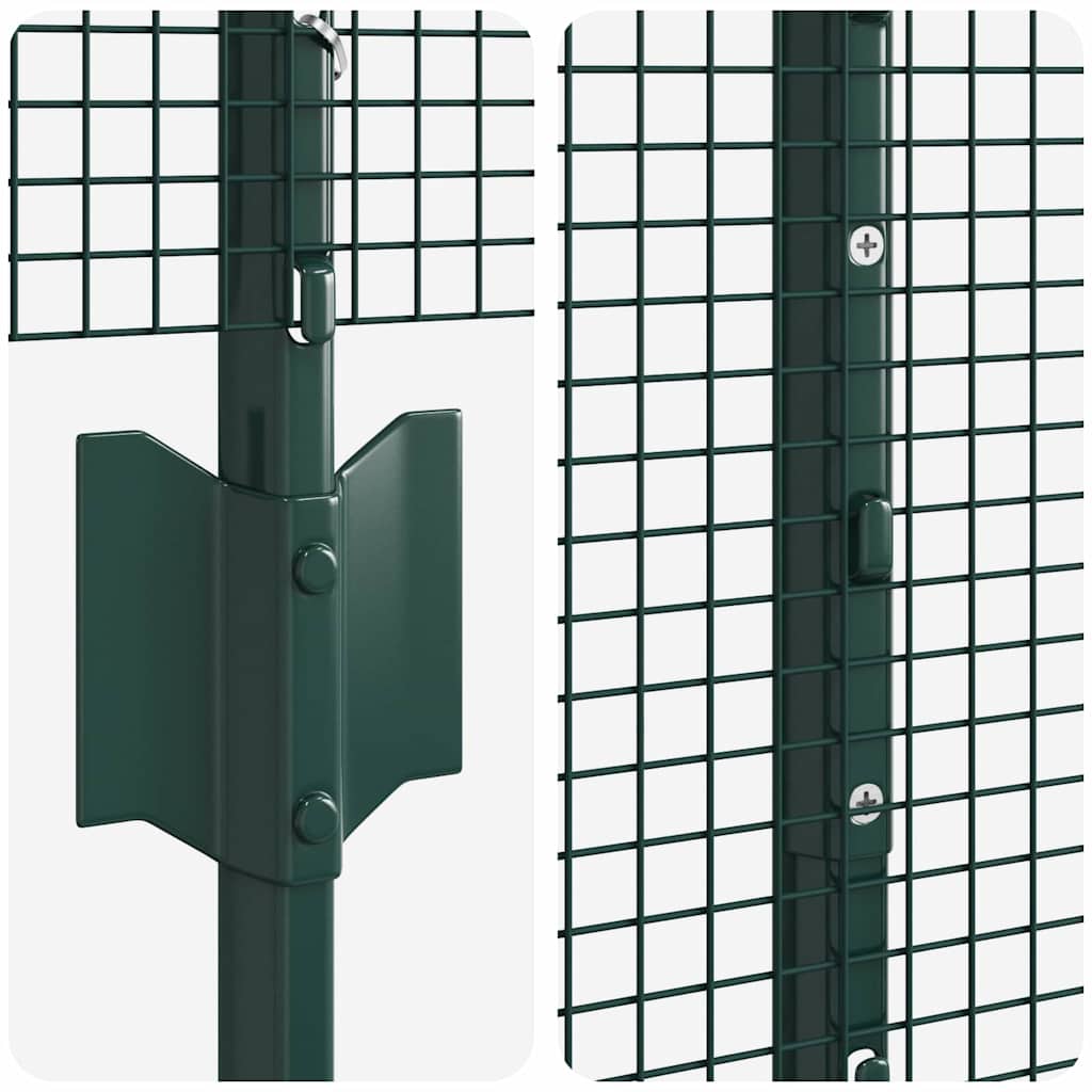 Recinzione in rete saldata con palo 25 x 1,2 m (P x A)
