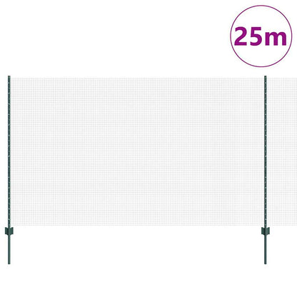 Recinzione in rete saldata con palo 25 x 1,4 m (P x H)