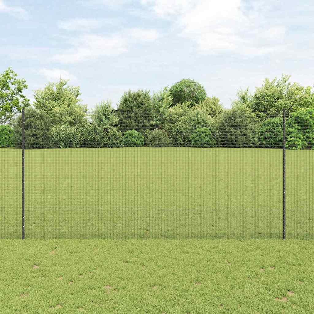 Recinzione in filo saldato per esterni con pali 10 x 1,6 m Rete