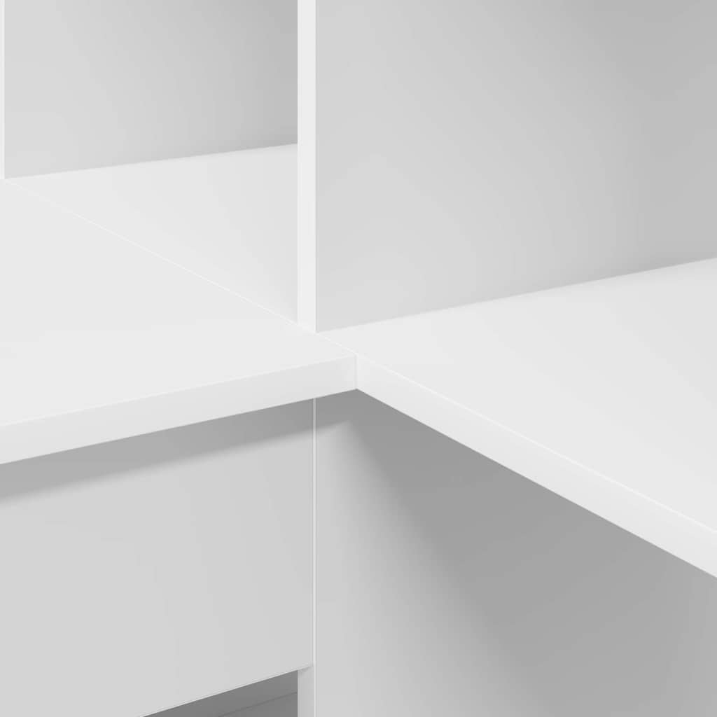 Scrivania ad angolo Bianco 101,5 x 149,5 x 149,5 cm