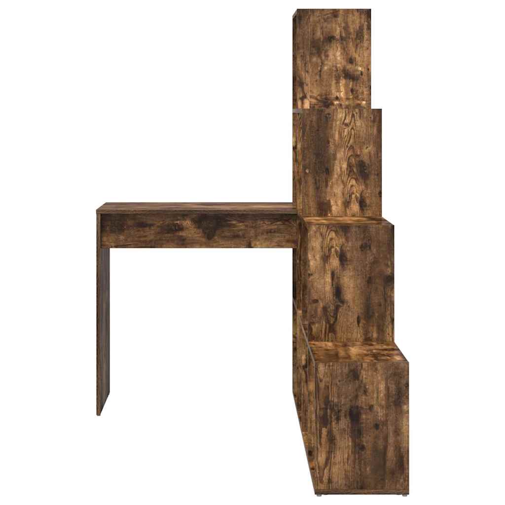 Scrivania ad angolo Rovere fumé 101,5 x 149,5 x 149,5 cm