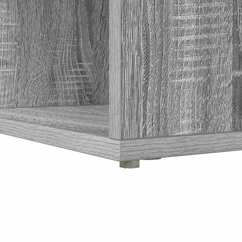 Scrivania ad angolo Grigio Sonoma 101,5 x 149,5 x 149,5 cm