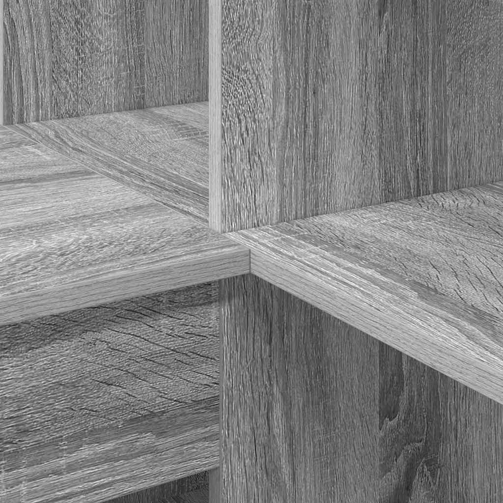 Scrivania ad angolo Grigio Sonoma 101,5 x 149,5 x 149,5 cm