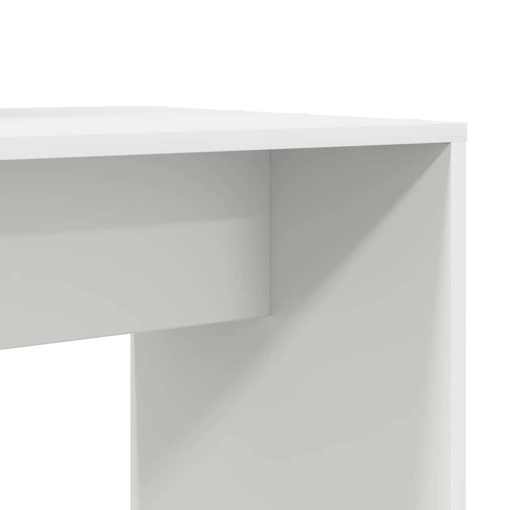 Scrivania Bianco 138,5 x 55 x 143 cm Legno multistrato