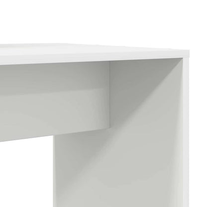 Scrivania Bianco 138,5 x 55 x 143 cm Legno multistrato