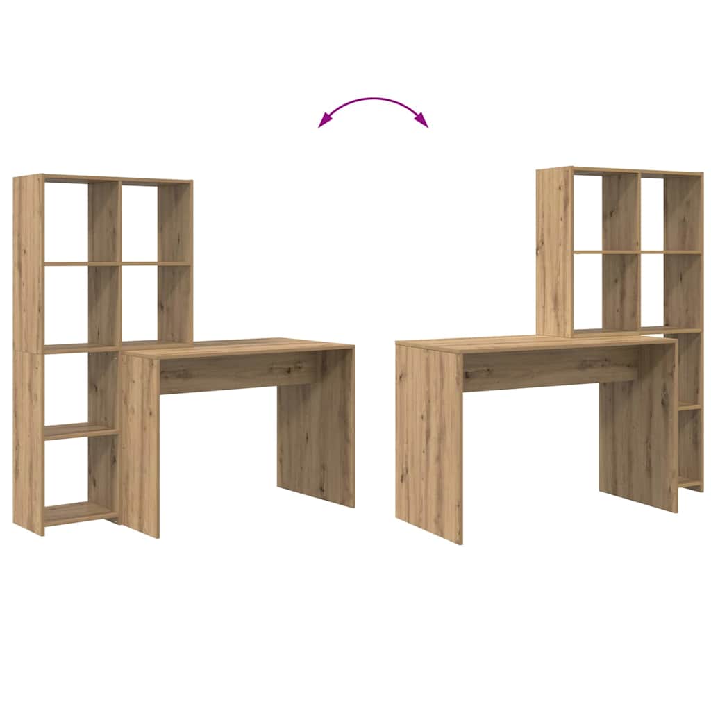 Scrivania Rovere artigianale 138,5 x 55 x 143 cm