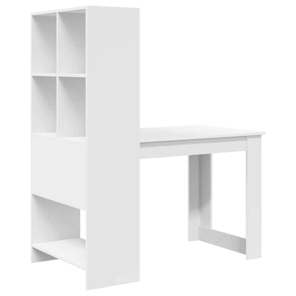Scrivania Bianco 122 x 67 x 145 cm Legno multistrato