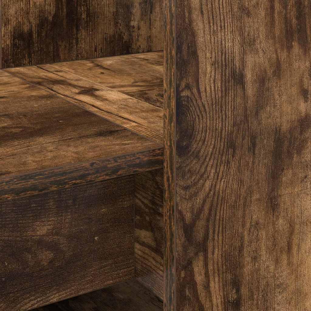 Scrivania Rovere fumé 122 x 67 x 145 cm Legno multistrato