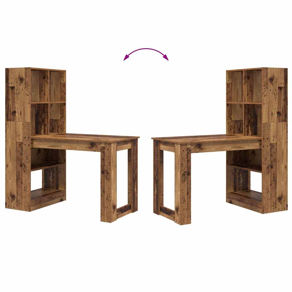 Scrivania Legno vecchio 122 x 67 x 145 cm Legno multistrato
