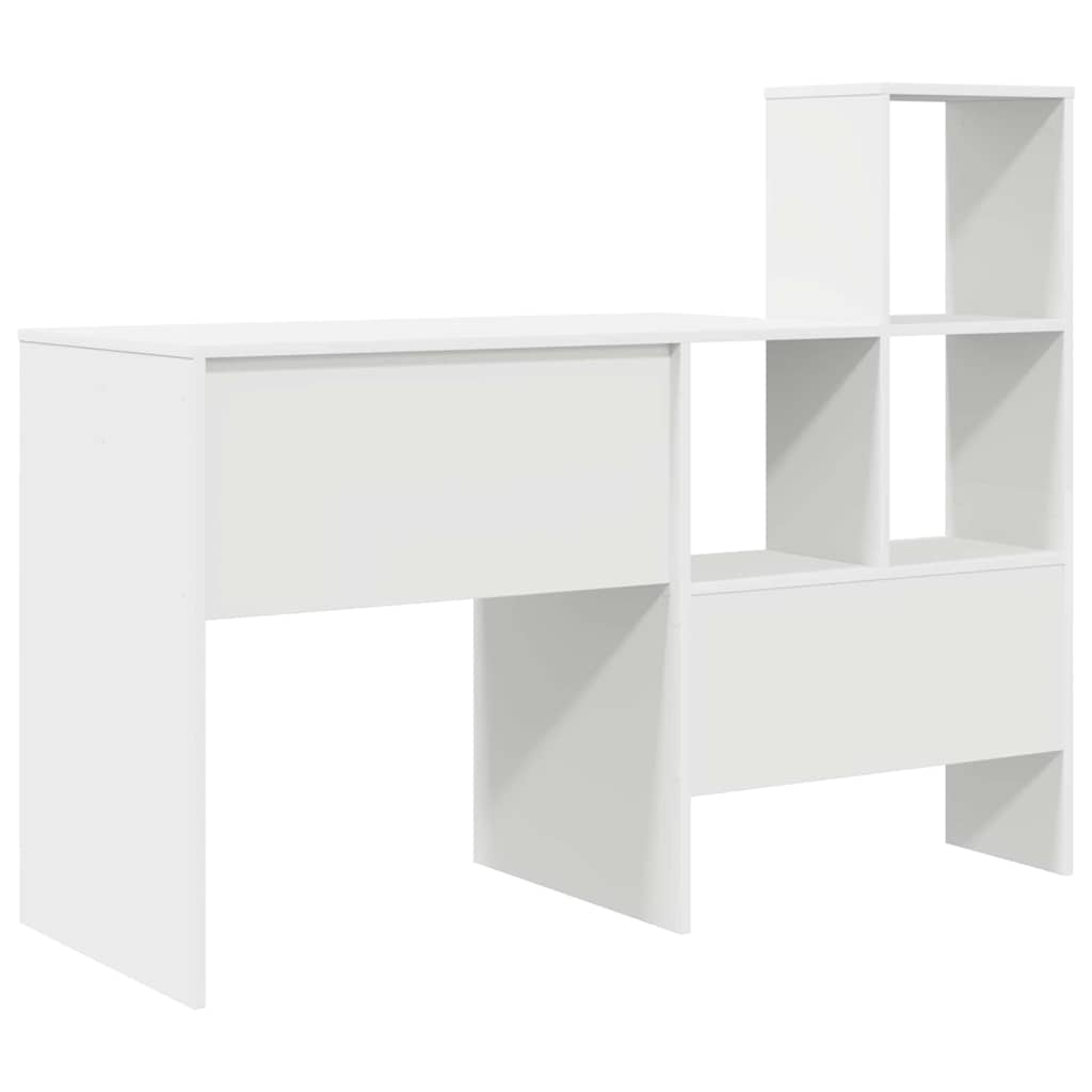 Scrivania Bianco 131,5 x 50 x 106,5 cm Legno multistrato