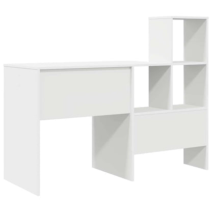 Scrivania Bianco 131,5 x 50 x 106,5 cm Legno multistrato