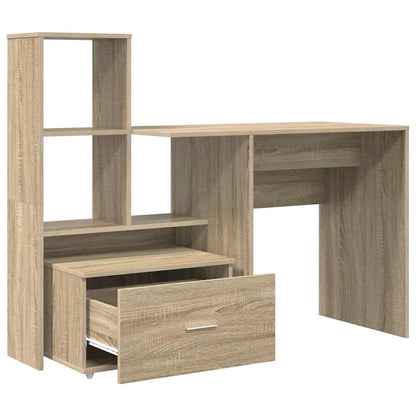 Scrivania Rovere Sonoma 131,5 x 50 x 106,5 cm Legno multistrato