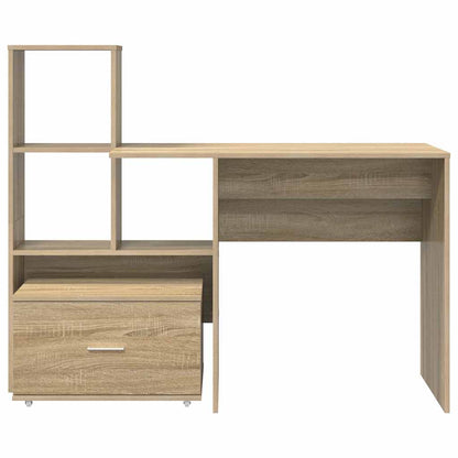 Scrivania Rovere Sonoma 131,5 x 50 x 106,5 cm Legno multistrato