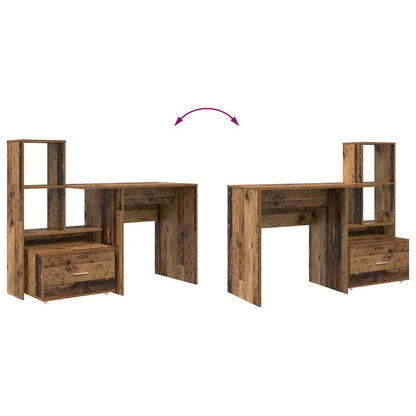 Scrivania Legno vecchio 131,5 x 50 x 106,5 cm Legno multistrato