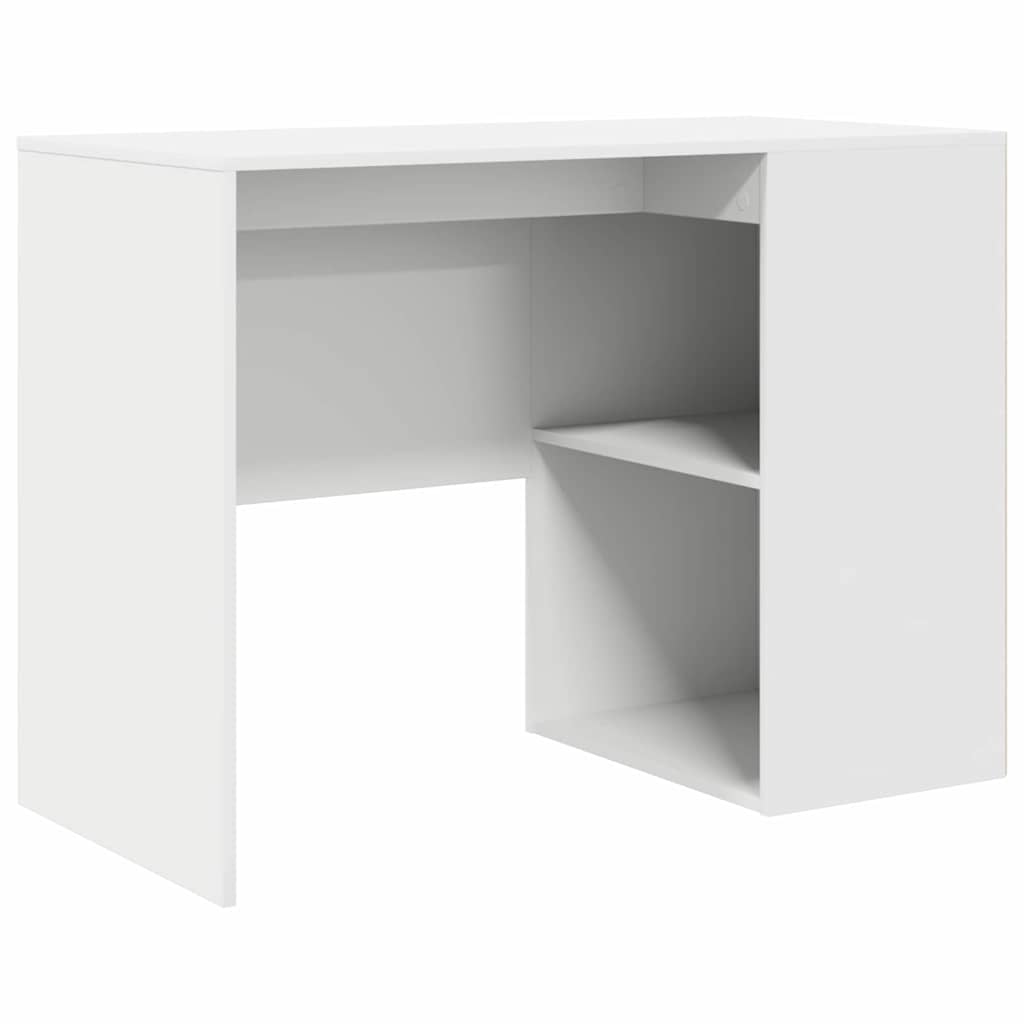 Scrivania ad angolo con cassetto Bianco 102 x 88 x 75 cm