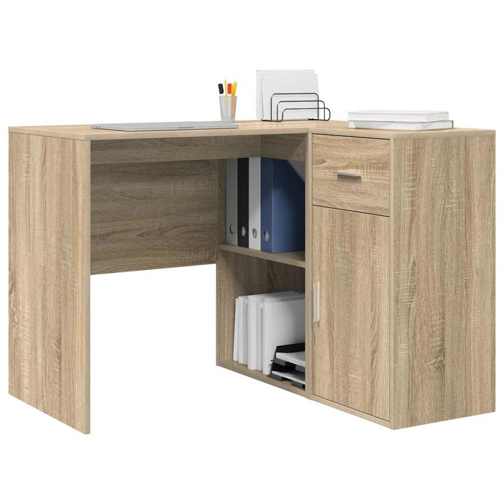 Scrivania ad angolo con cassetto Rovere Sonoma 102 x 88 x 75 cm